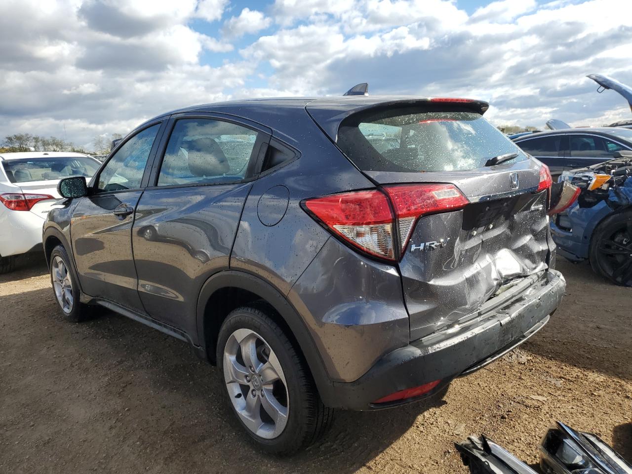 2019 Honda HR-V VIN 3CZRU6H37KG725018 Copart auction photo, front end damage thumbnail 2