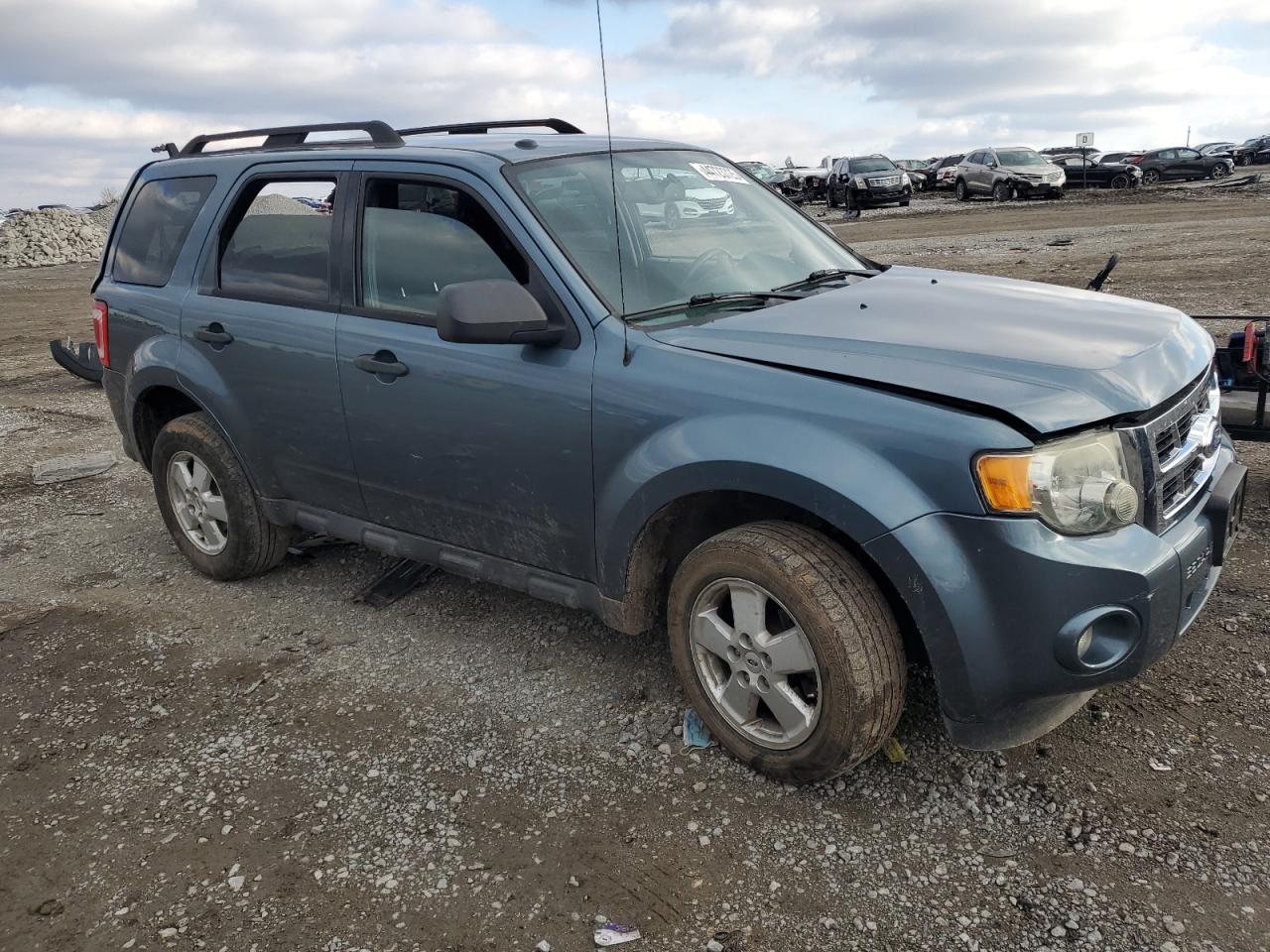 2011 Ford Escape VIN 1FMCU0D7XBKC17633 Copart auction photo, rear end damage thumbnail 4