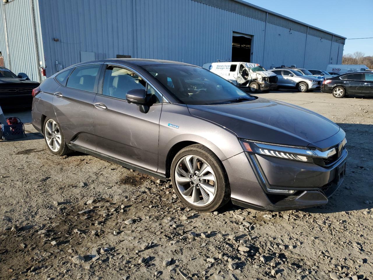 2018 Honda Clarity VIN JHMZC5F1XJC013736 Copart auction photo, side / minor dent/scratches damage thumbnail 4