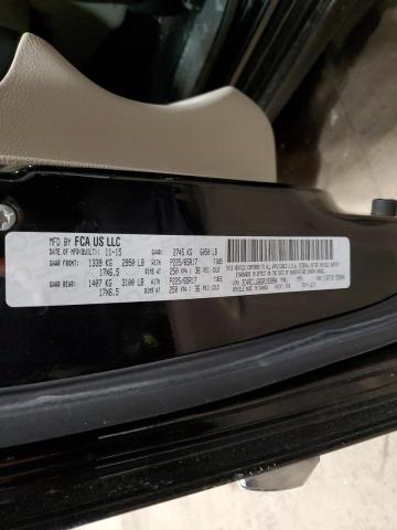 2016 Chrysler Town & Country VIN 2C4RC1JG6GR193884 Copart auction photo, front end / damage history damage thumbnail 12