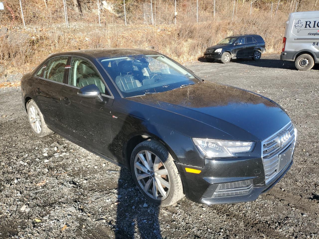 2018 Audi A4 VIN WAUDNAF41JA043225 Copart auction photo, minor dent/scratches damage thumbnail 4
