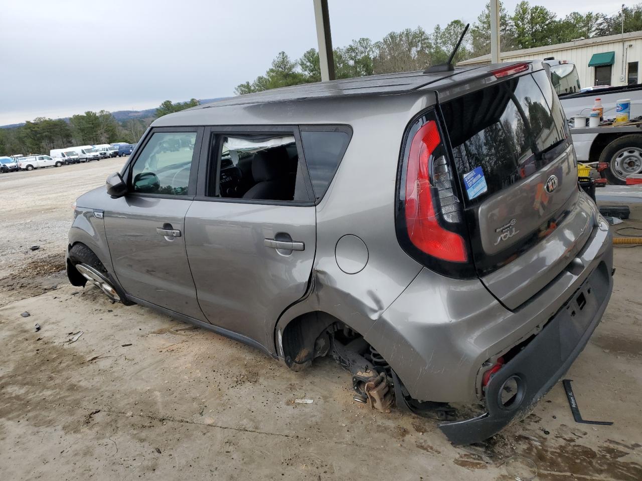 2017 KIA Soul VIN KNDJN2A24H7431865 Copart auction photo, front end / rear end damage thumbnail 2