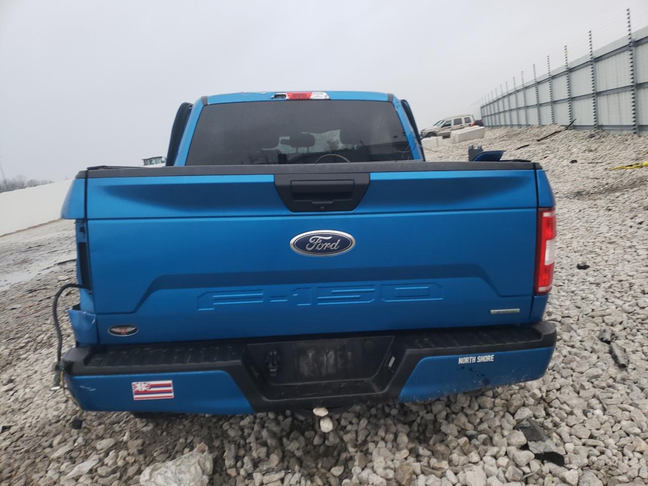 2019 Ford F-150 VIN 1FTEW1EP8KFB78318 Copart auction photo, rollover damage thumbnail 6