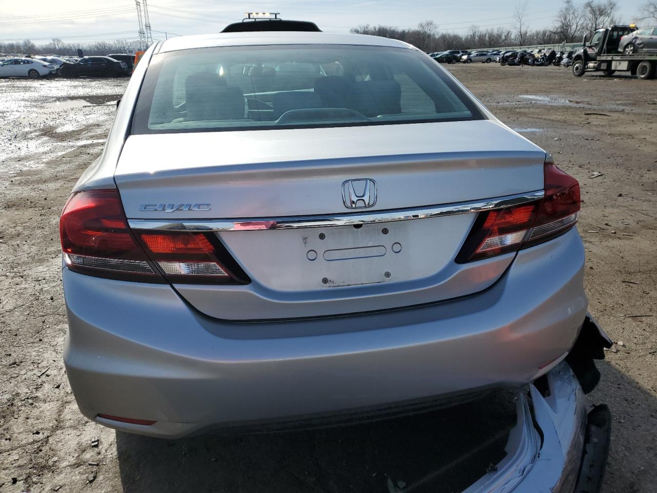2013 Honda Civic VIN 2HGFB2F5XDH548660 Copart auction photo, front end damage thumbnail 6