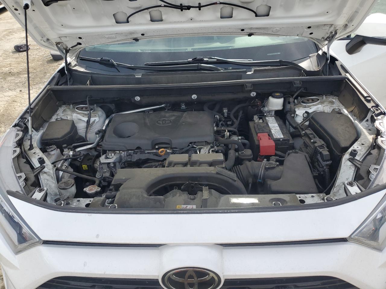 2019 Toyota RAV 4 VIN 2T3W1RFV7KW046552 Copart auction photo, rear end damage thumbnail 12