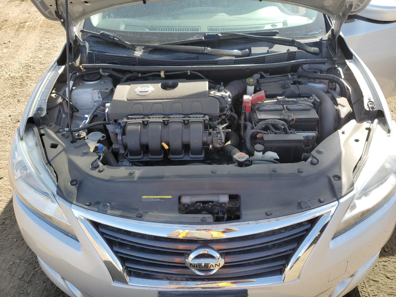 2014 Nissan Sentra VIN 3N1AB7APXEY313737 Copart auction photo, hail damage thumbnail 11