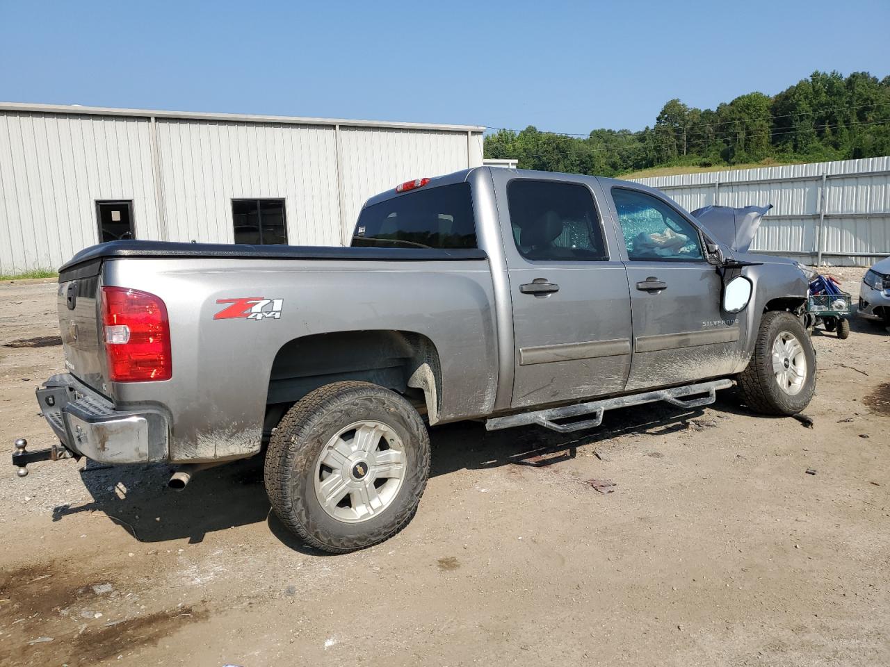 2012 Chevrolet Silverado VIN 3GCPKSE73CG263139 Copart auction photo, all over damage thumbnail 3
