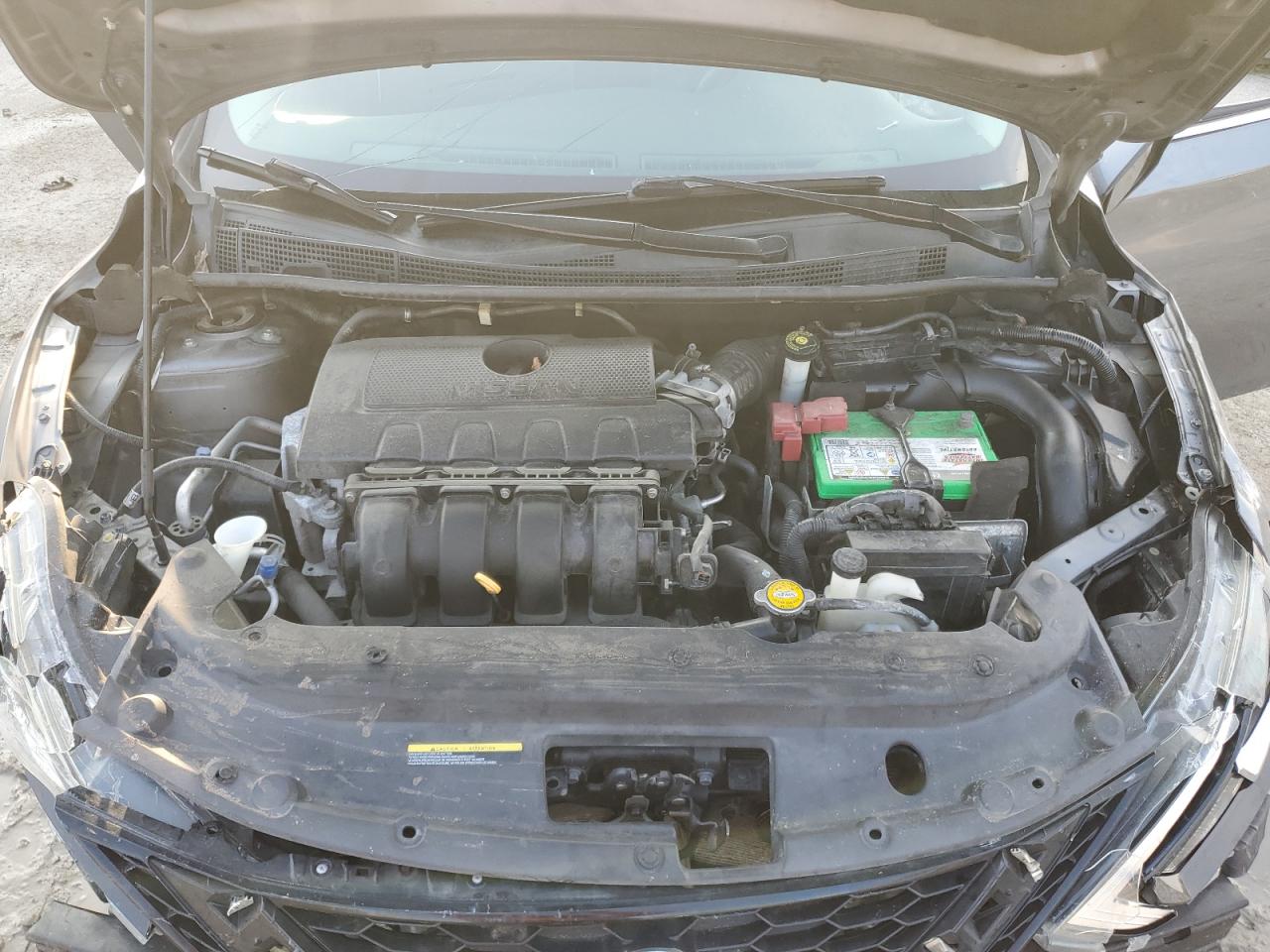 2016 Nissan Sentra VIN 3N1AB7AP7GY284894 Copart auction photo, all over damage thumbnail 11