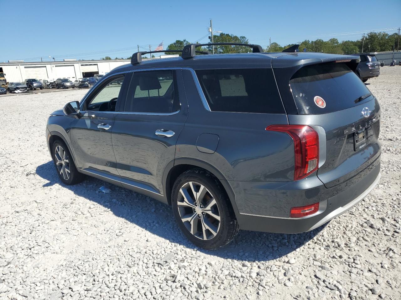 2021 Hyundai Palisade VIN KM8R44HEXMU183260 Copart auction photo, front end damage thumbnail 2