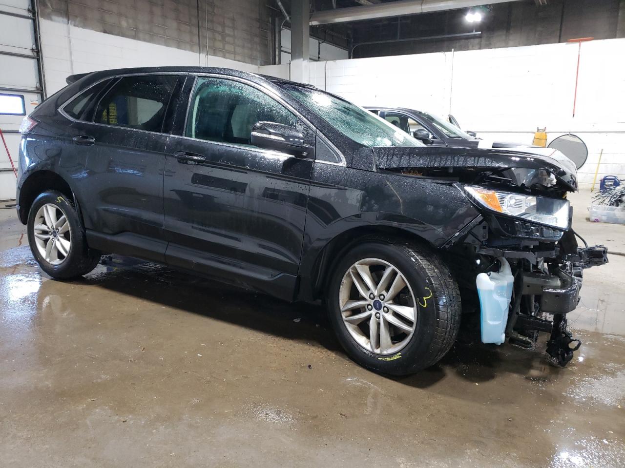2015 Ford Edge VIN 2FMTK4J80FBC10281 Copart auction photo, all over damage thumbnail 4