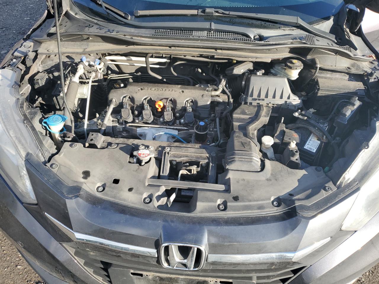 2016 Honda HR-V VIN 3CZRU6H31GM748612 Copart auction photo, front end / minor dent/scratches damage thumbnail 11