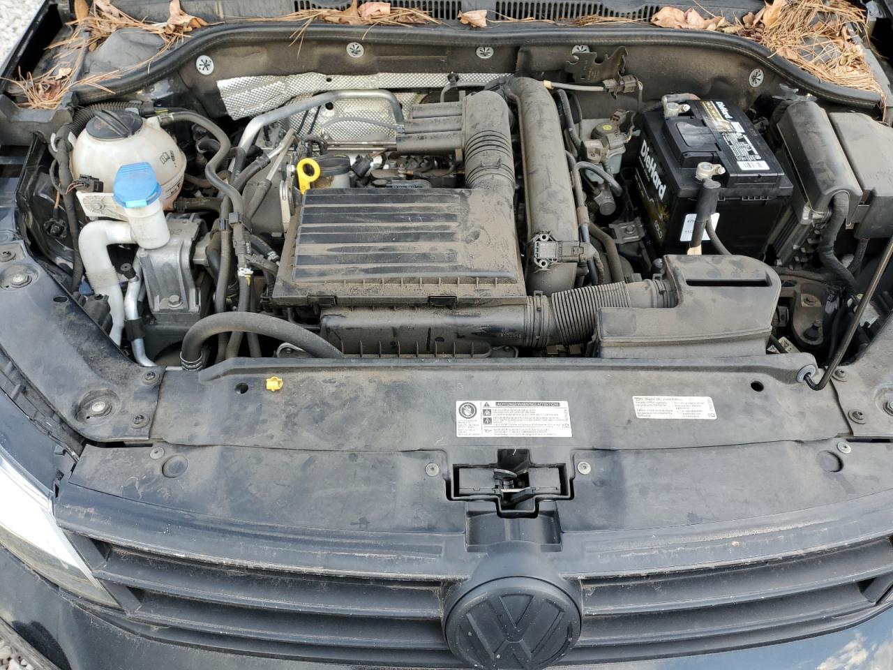 2017 Volkswagen Jetta VIN 3VW2B7AJ5HM347414 Copart auction photo, side / rear end damage thumbnail 11