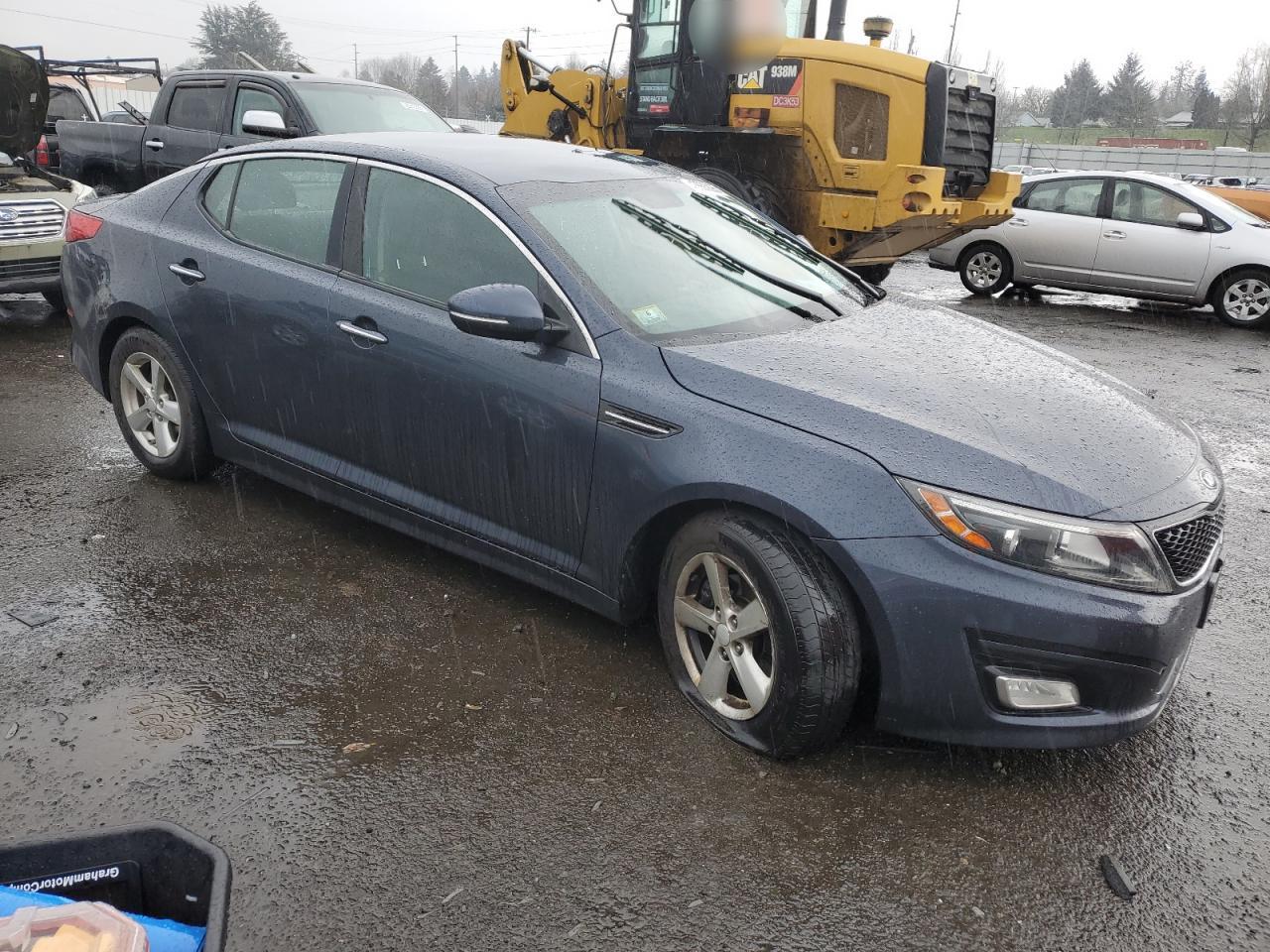 2015 KIA Optima VIN KNAGM4A73F5553336 Copart auction photo, mechanical damage thumbnail 4