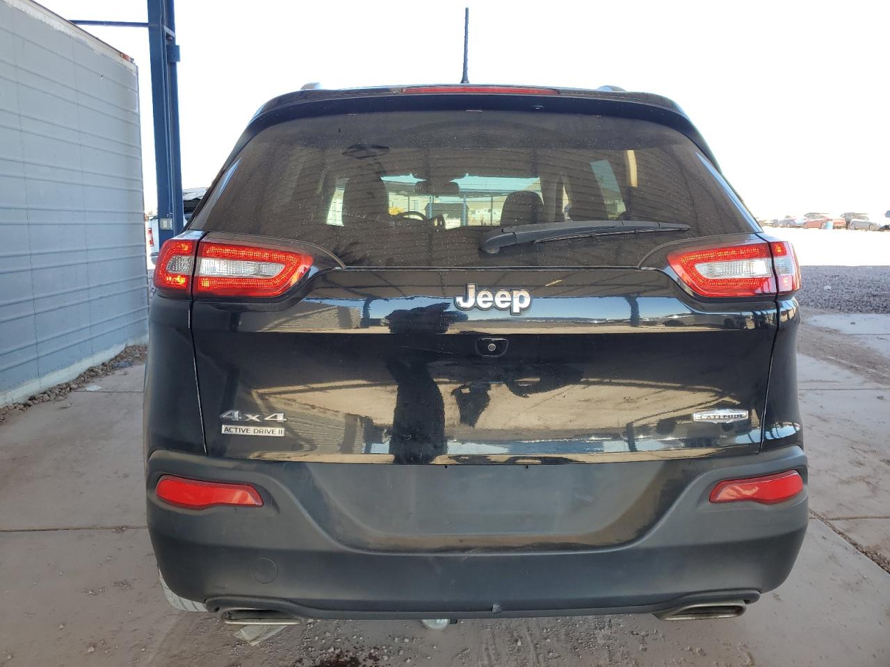 2017 Jeep Grand Cherokee VIN 1C4PJMCS8HW658996 Copart auction photo, front end / side damage thumbnail 6