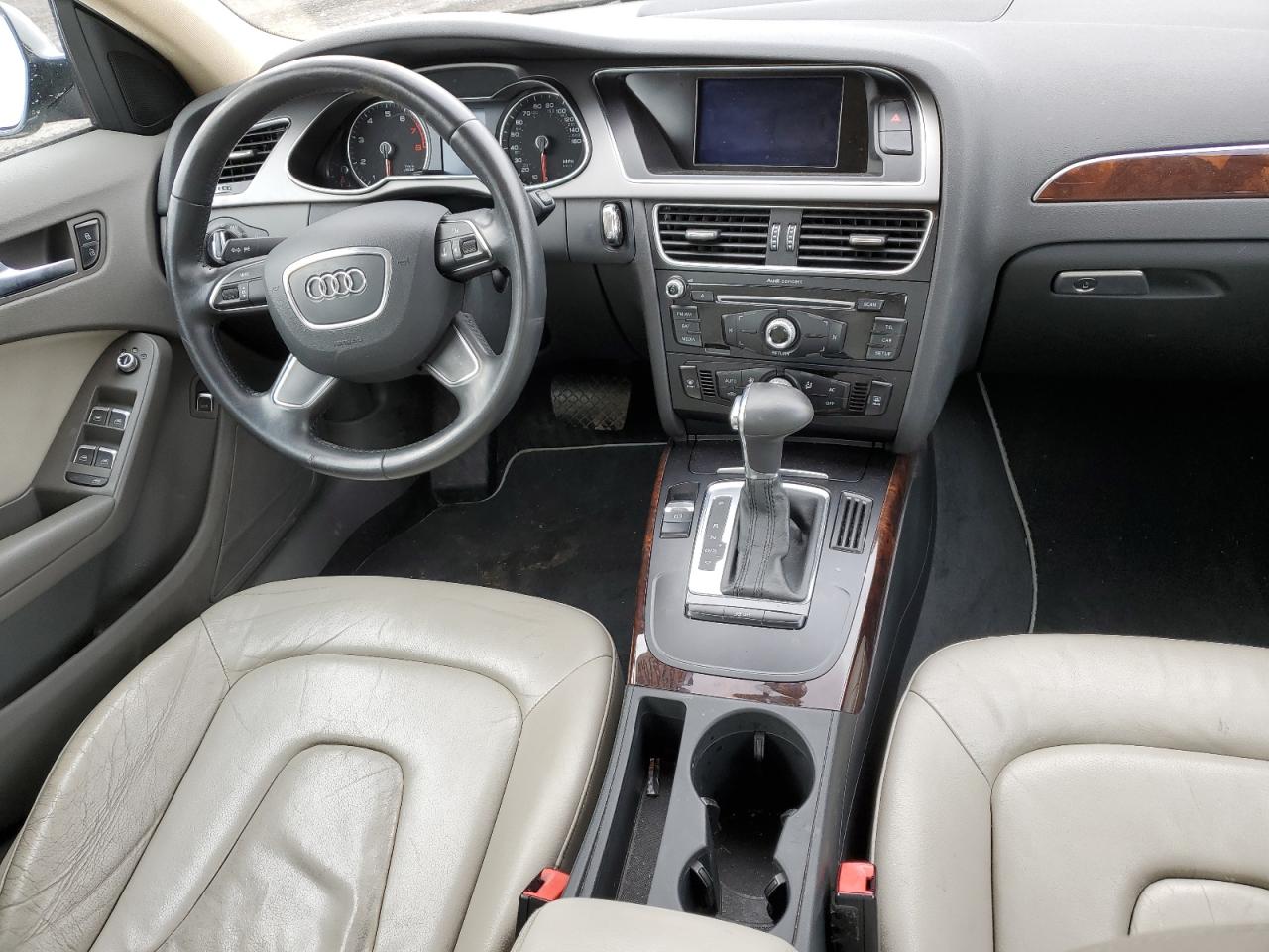 2013 Audi A4 VIN WAUBFAFL2DN016091 Copart auction photo, front end damage thumbnail 8