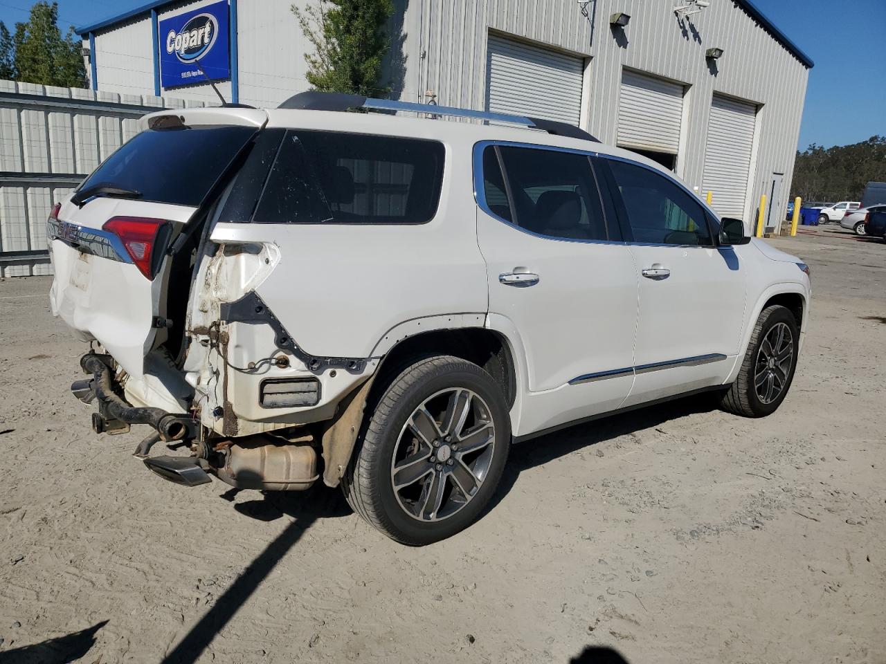 2017 GMC Acadia VIN 1GKKNPLSXHZ293157 Copart auction photo, rear end damage thumbnail 3
