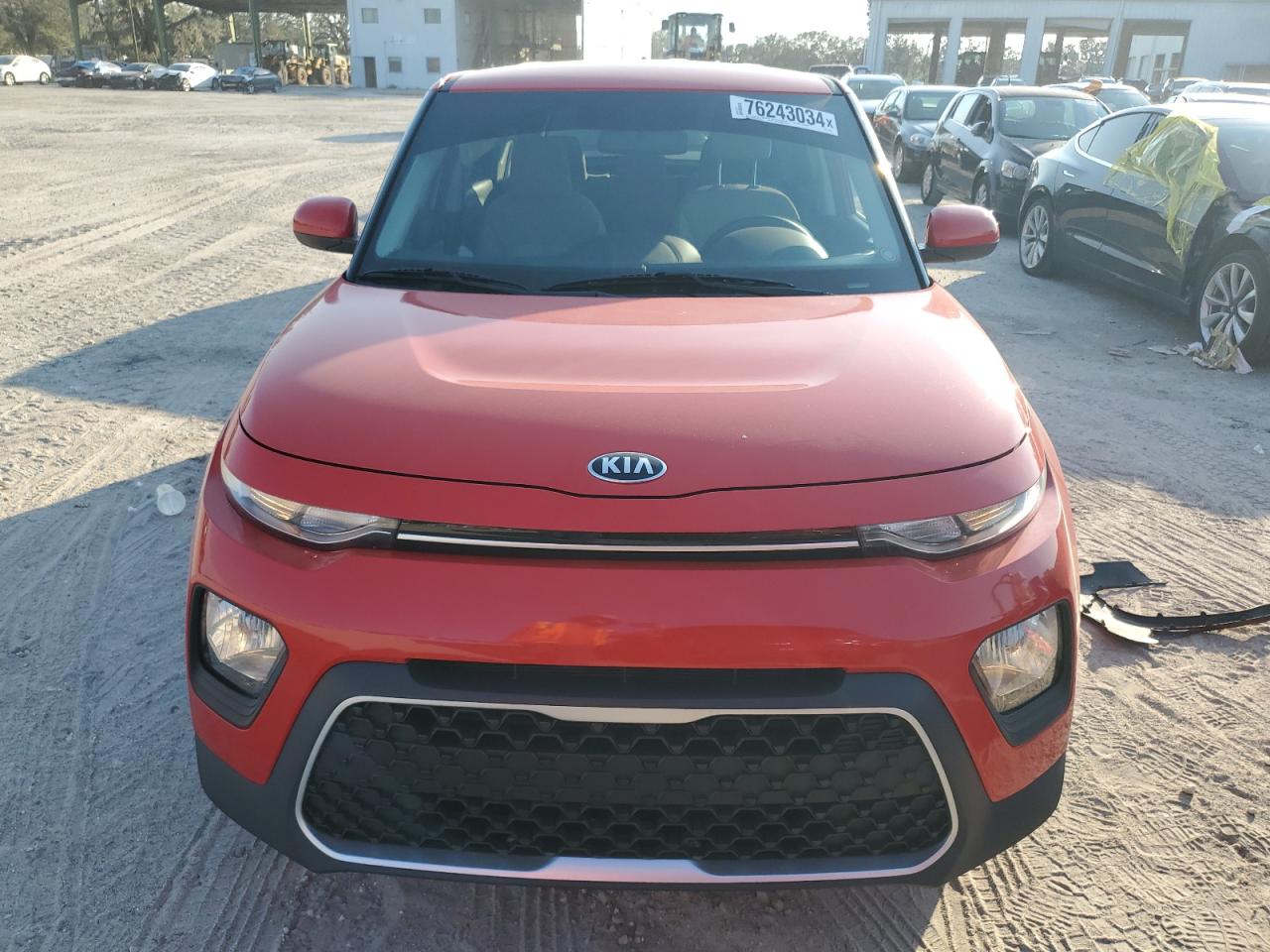 2021 KIA Soul VIN KNDJ23AUXM7755414 Copart auction photo, side / rear end damage thumbnail 5