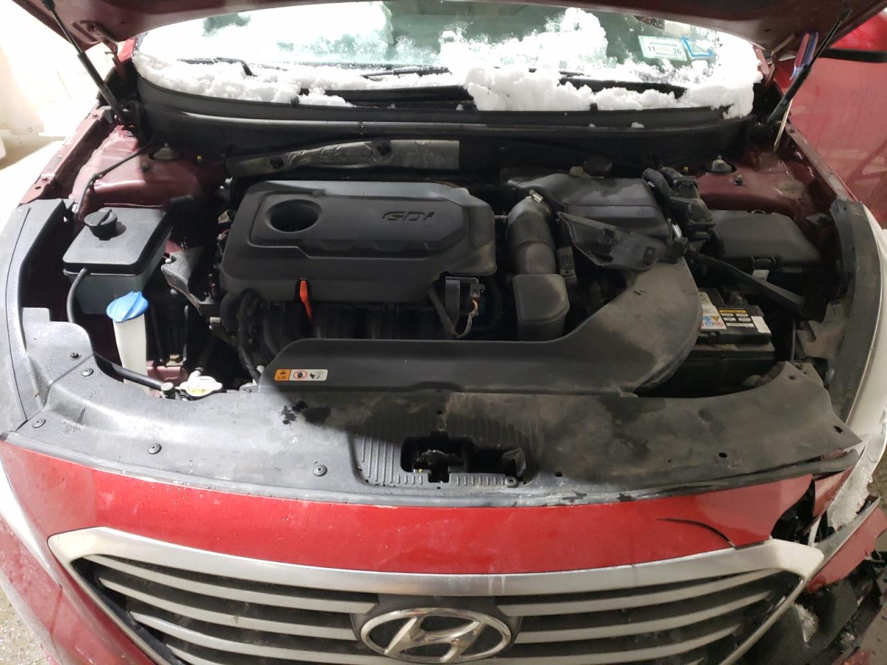 2015 Hyundai Sonata VIN 5NPE24AF9FH156477 Copart auction photo, front end damage thumbnail 11