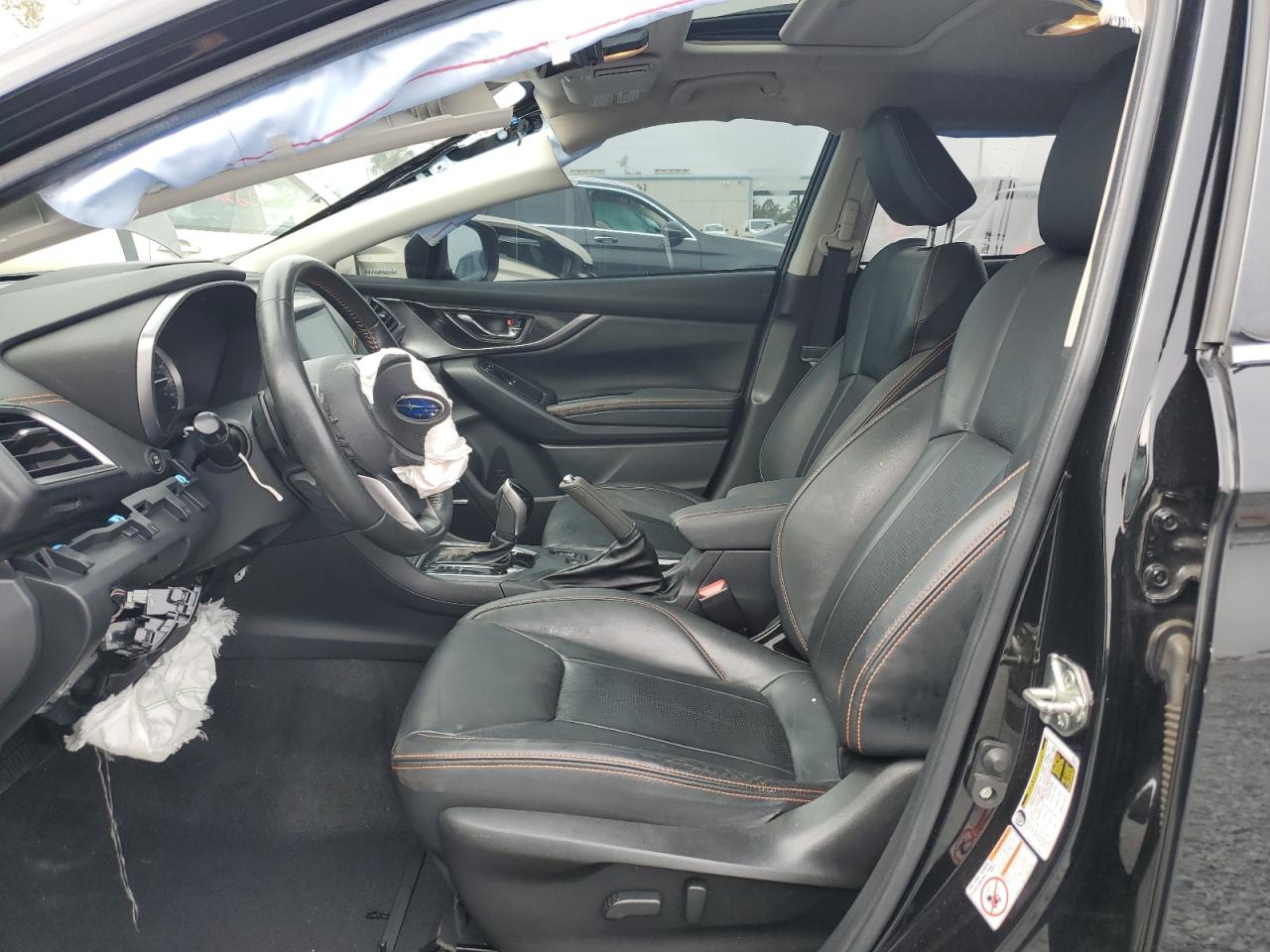 2020 Subaru XV VIN JF2GTANC6LH240255 Copart auction photo, front end / rear end damage thumbnail 7