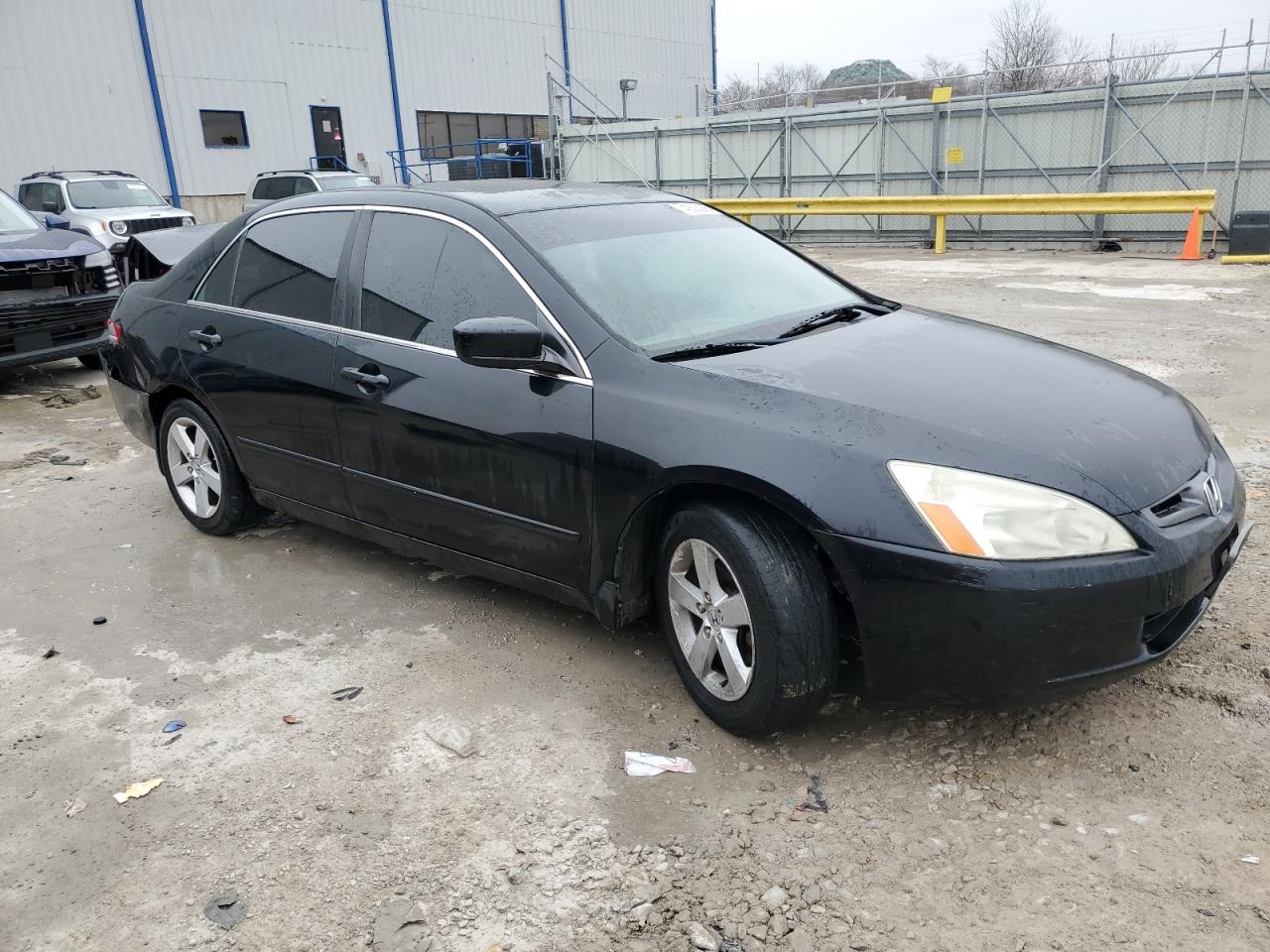 2005 Honda Accord VIN 1HGCM56805A092421 Copart auction photo, rear end damage thumbnail 4