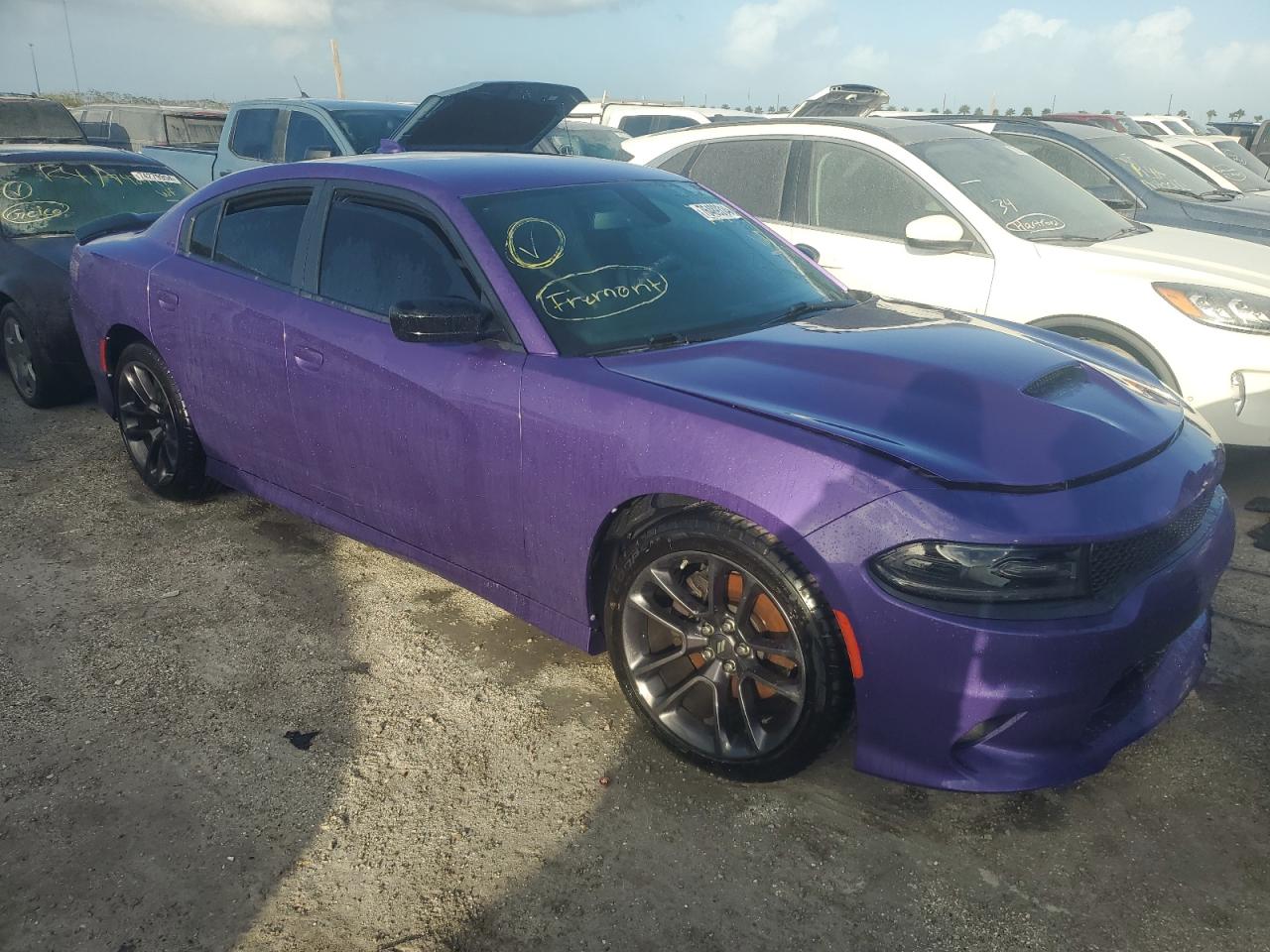2018 Dodge Charger VIN 2C3CDXHG3JH335346 Copart auction photo, water/flood damage thumbnail 4