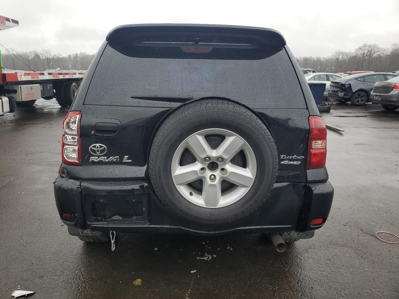 2005 Toyota RAV 4 VIN JTEHD20V756046780 Copart auction photo, front end / rear end damage thumbnail 6
