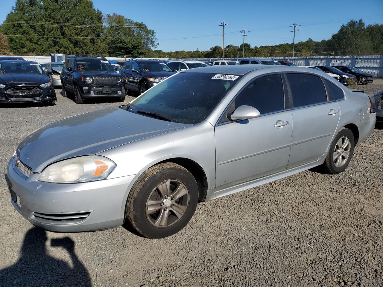 2012 Chevrolet Impala VIN 2G1WF5E30C1147364