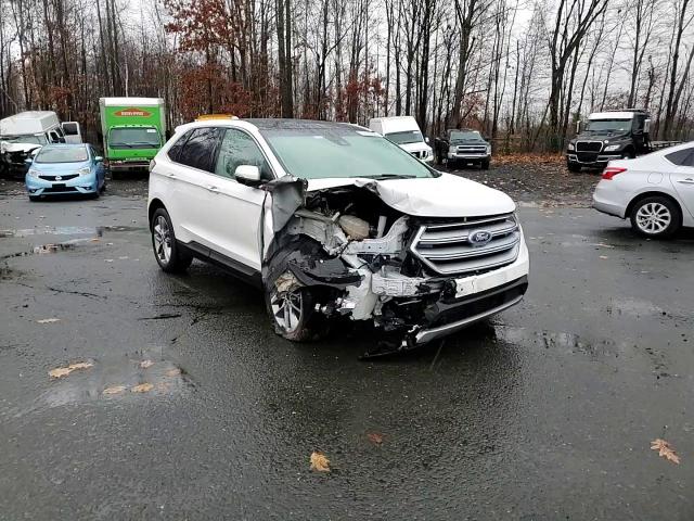 2016 Ford Edge VIN 2FMPK4K90GBC39371 Copart auction photo, front end / side damage thumbnail 12