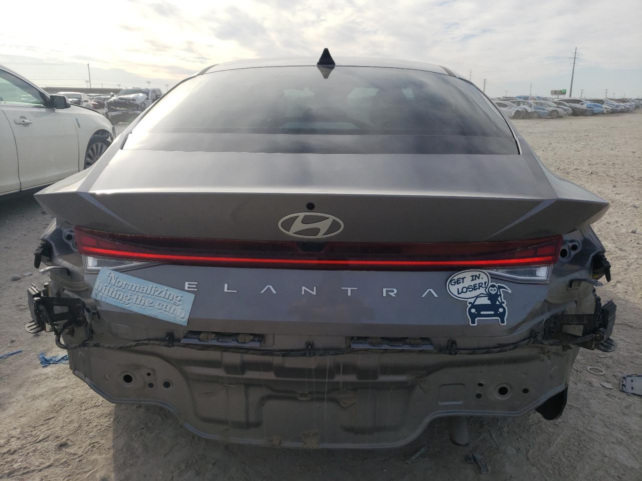 2024 Hyundai Elantra VIN KMHLS4DG0RU786079 Copart auction photo, front end / minor dent/scratches damage thumbnail 6