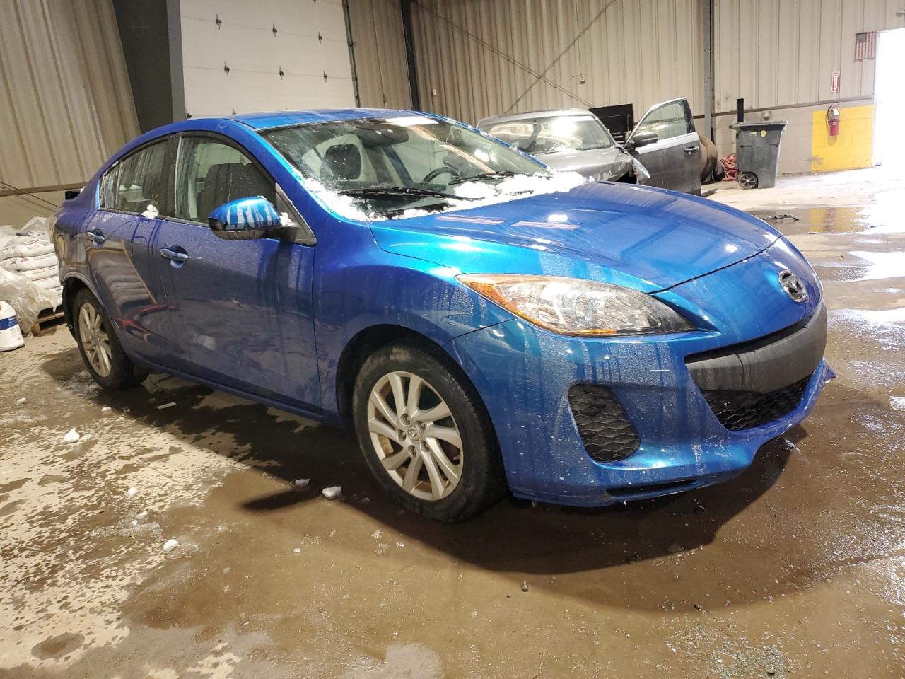 2012 Mazda 3 VIN JM1BL1V89C1651758 Copart auction photo, rear end damage thumbnail 4