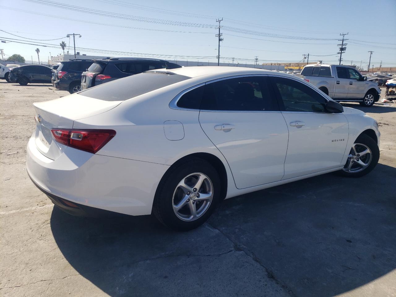 2017 Chevrolet Malibu VIN 1G1ZB5ST6HF245456 Copart auction photo, water/flood damage thumbnail 3