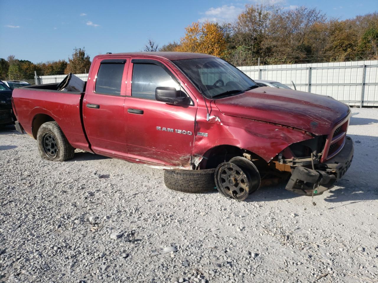 2012 Dodge RAM VIN 1C6RD6FT2CS259671 Copart auction photo, front end / side damage thumbnail 4