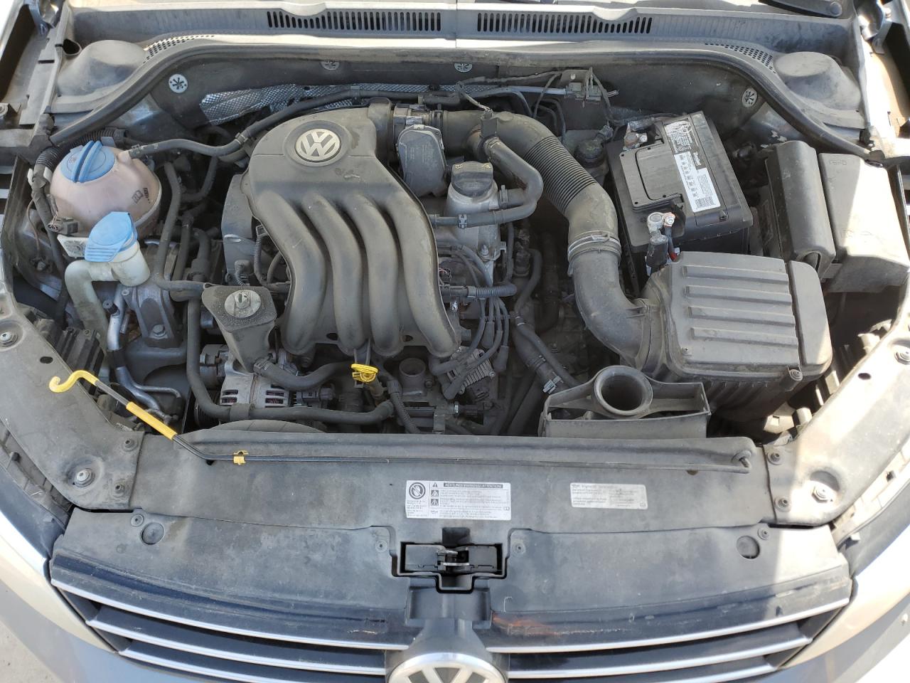 2015 Volkswagen Jetta VIN 3VW2K7AJ9FM230951 Copart auction photo, side / hail damage thumbnail 11