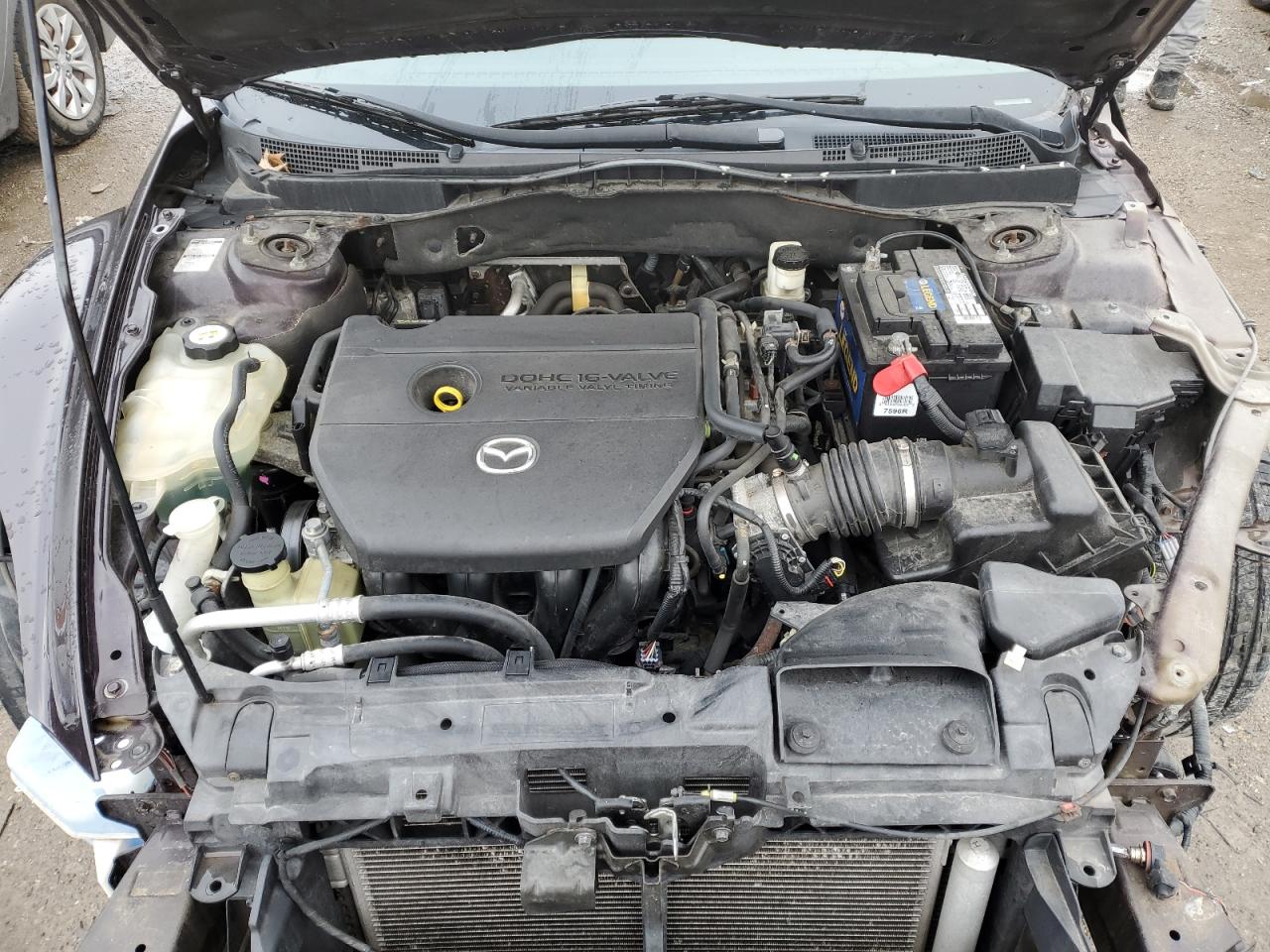 2010 Mazda 6 VIN 1YVHZ8CH9A5M45201 Copart auction photo, front end / minor dent/scratches damage thumbnail 11