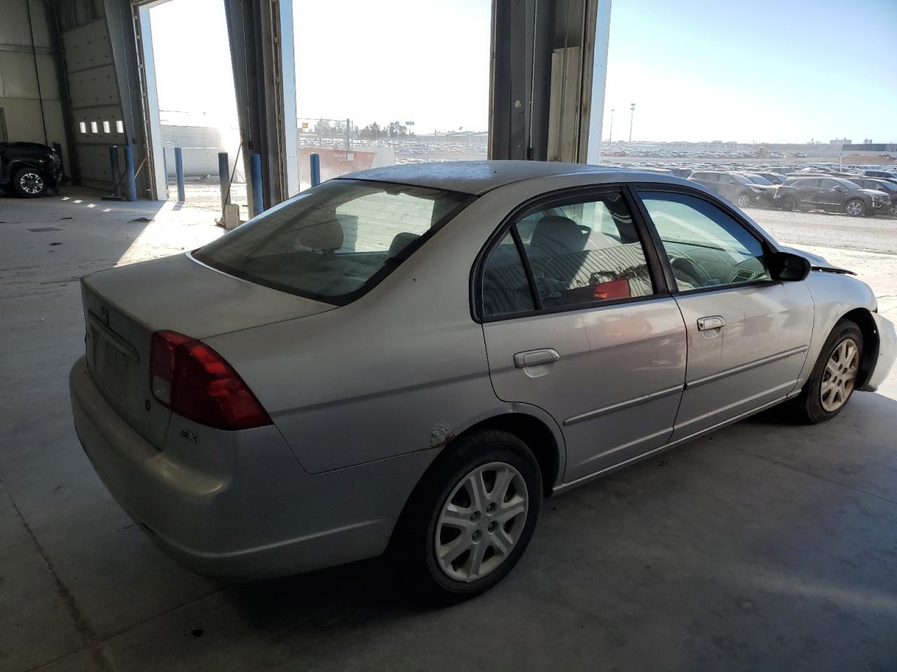 2003 Honda Civic VIN 2HGES26793H541792 Copart auction photo, front end damage thumbnail 3