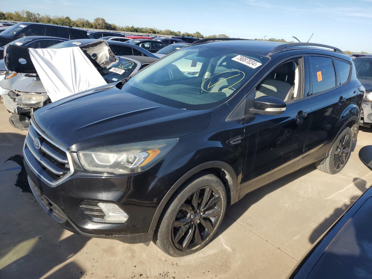2017 Ford Escape VIN 1FMCU9JD4HUB40494