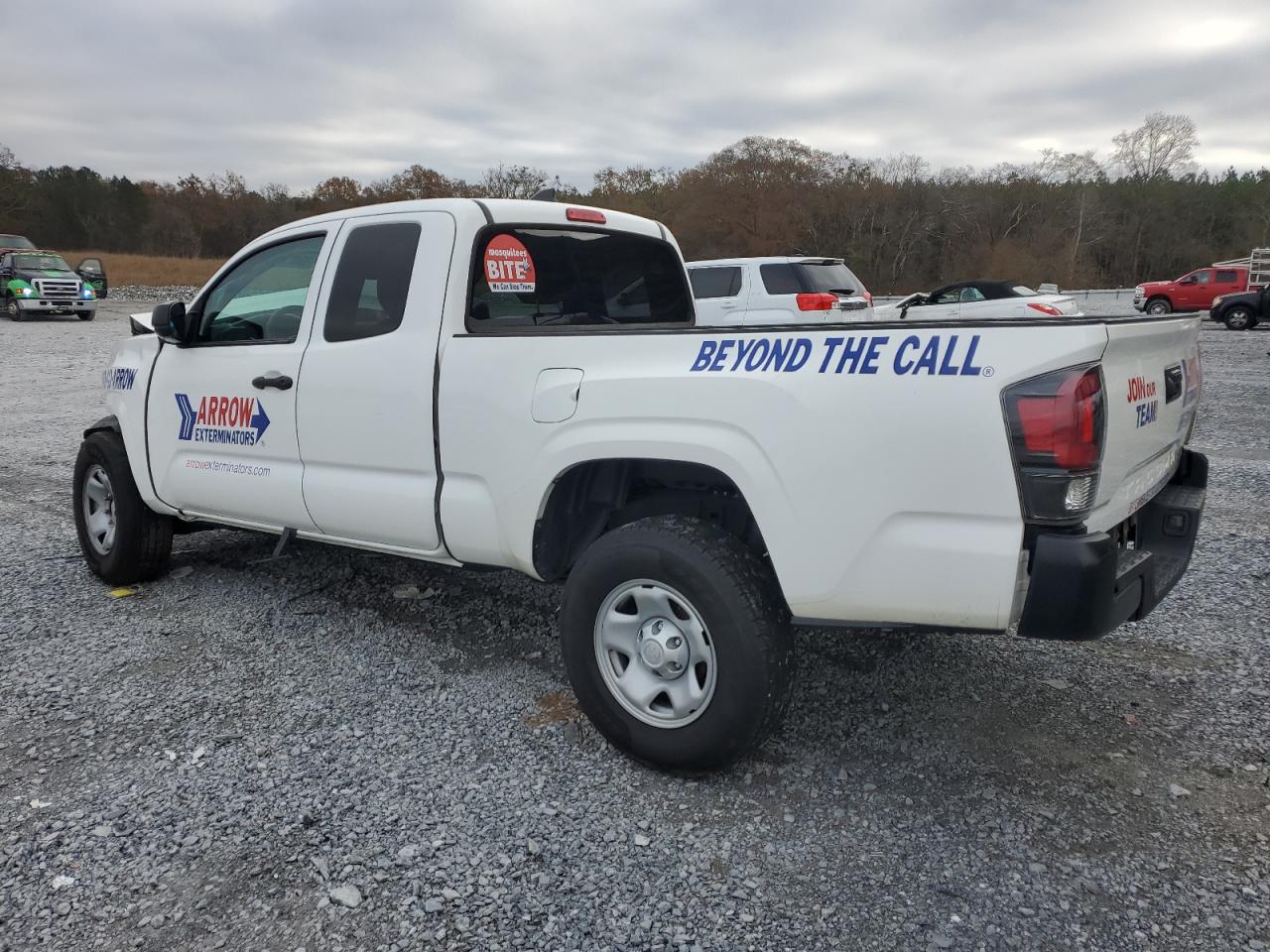 2019 Toyota Tacoma VIN 5TFRX5GN3KX153922 Copart auction photo, front end / minor dent/scratches damage thumbnail 2