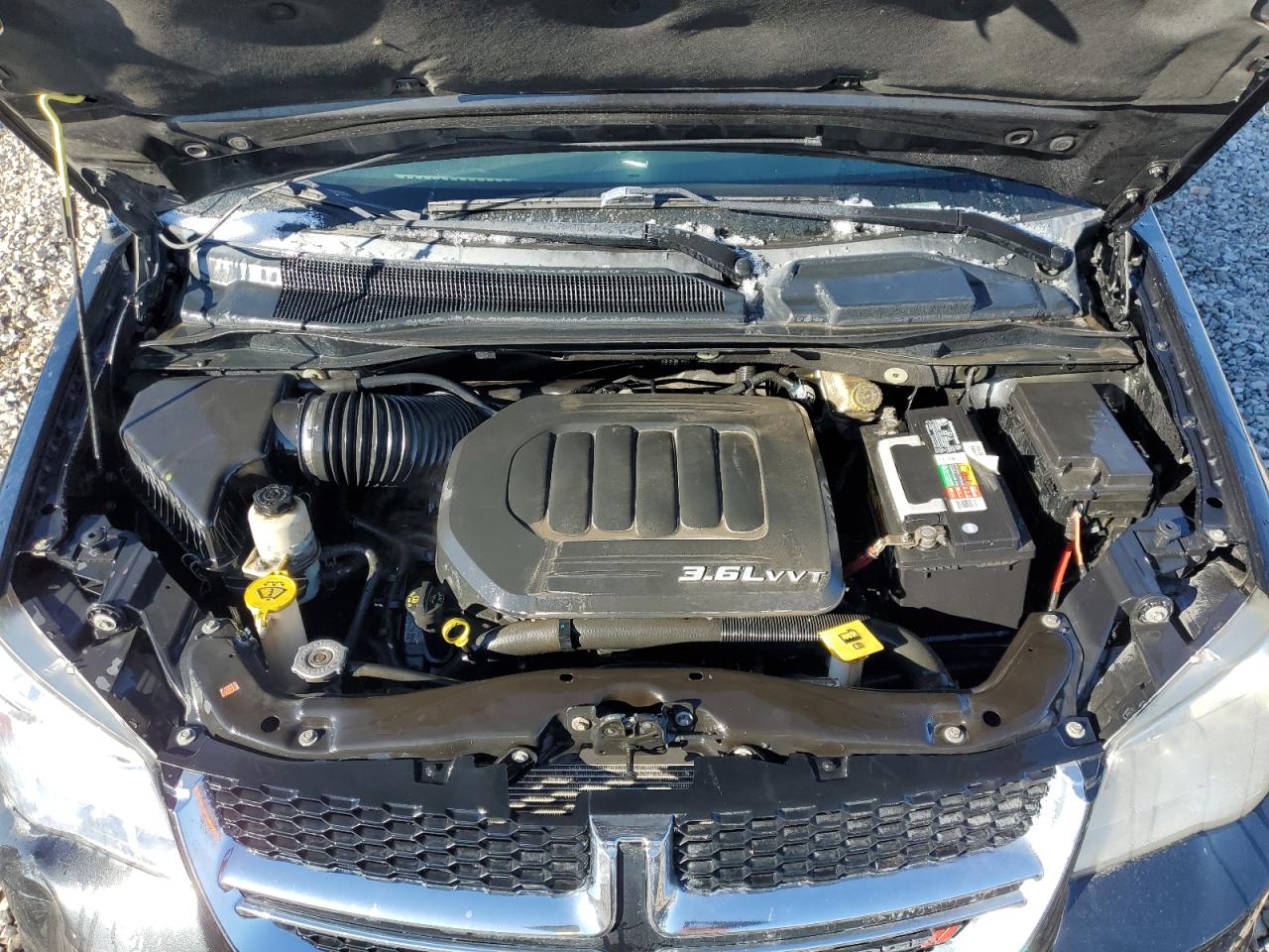 2011 Dodge Caravan VIN 2D4RN3DG9BR627986 Copart auction photo, side / front end damage thumbnail 11