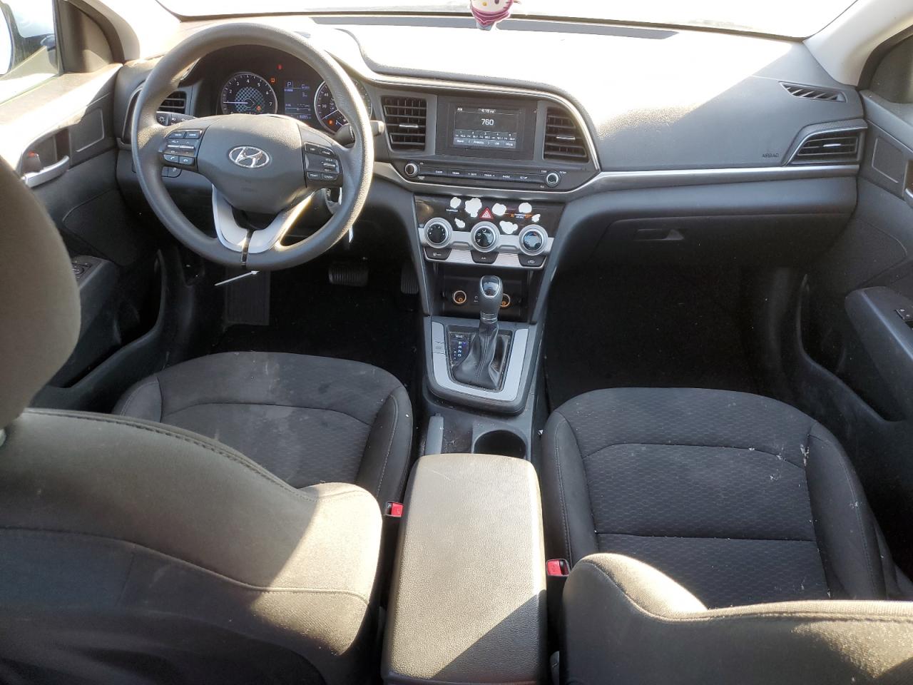 2019 Hyundai Elantra VIN 5NPD74LFXKH435960 Copart auction photo, all over damage thumbnail 8