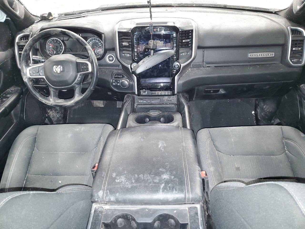 2019 RAM 1500 VIN 1C6SRFFT4KN883259 Copart auction photo, rollover damage thumbnail 8
