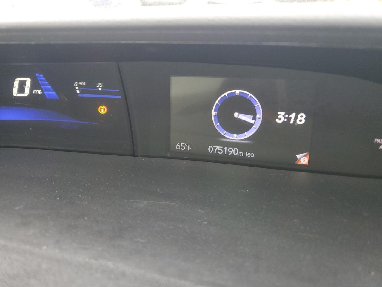 2015 Honda Civic VIN 19XFB2F50FE245660 Copart auction photo, front end damage thumbnail 9