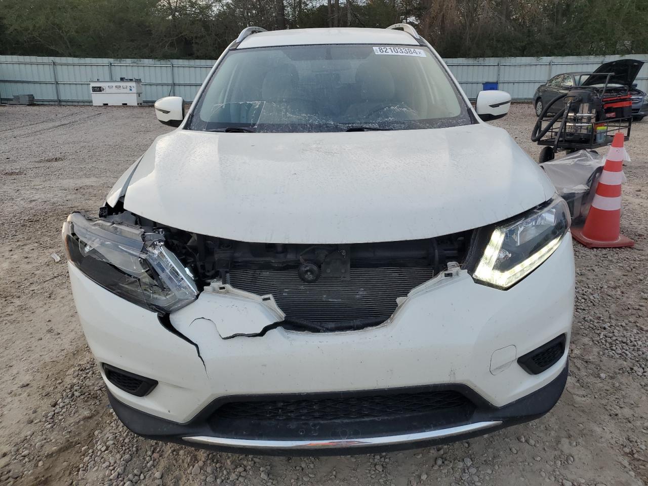 2016 Nissan Rogue VIN JN8AT2MT5GW015357 Copart auction photo, front end damage thumbnail 5