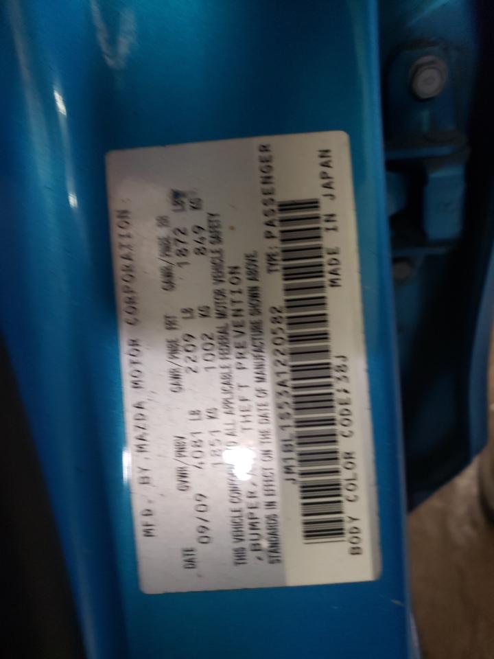 2010 Mazda 3 VIN JM1BL1S53A1220582 Copart auction photo, front end / mechanical damage thumbnail 13