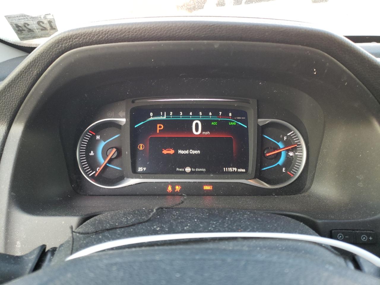 2020 Honda Pilot VIN 5FNYF6H50LB020579 Copart auction photo, front end damage thumbnail 9