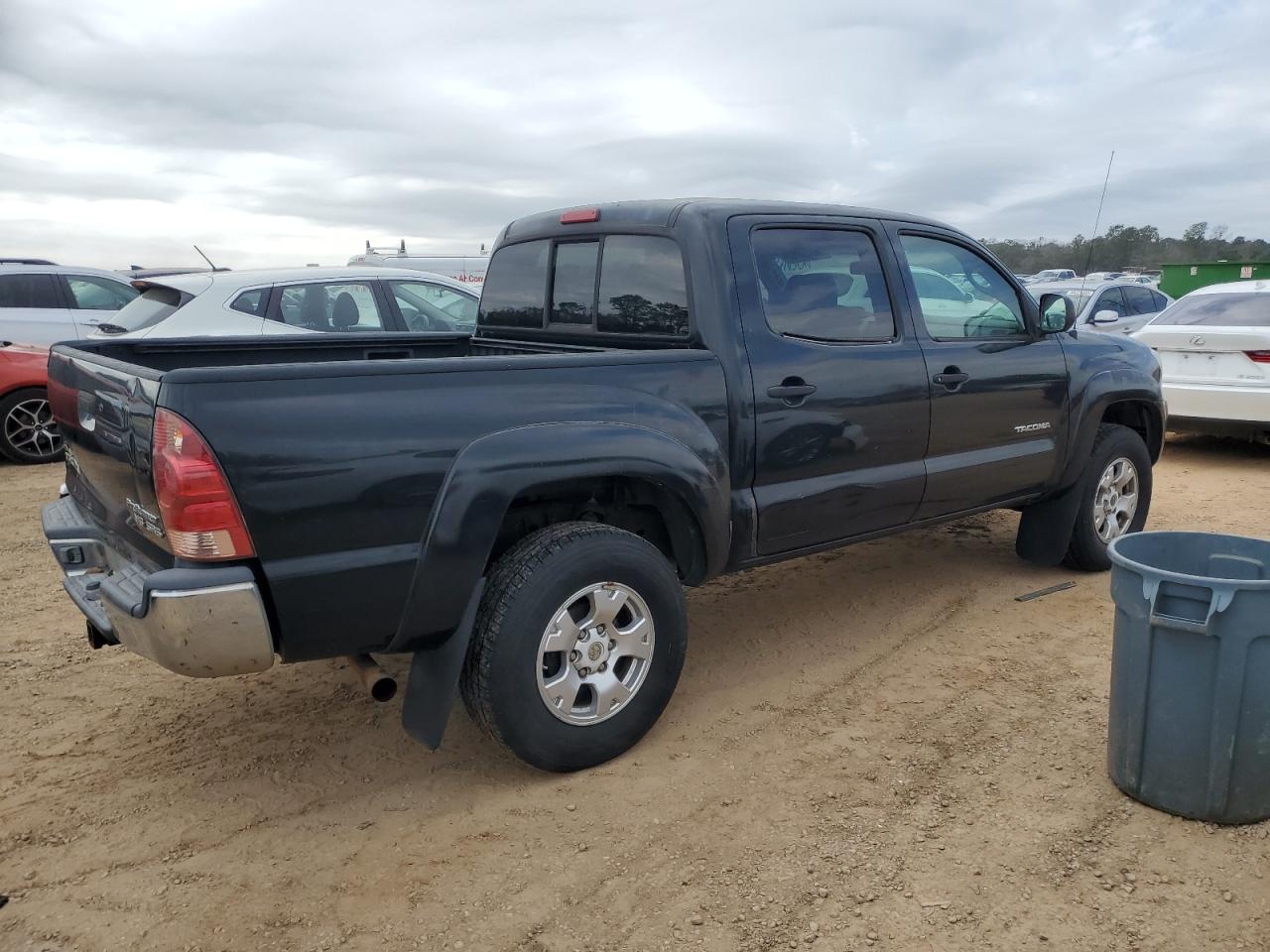2007 Toyota Tacoma VIN 3TMJU62N87M031959 Copart auction photo, rear end damage thumbnail 3