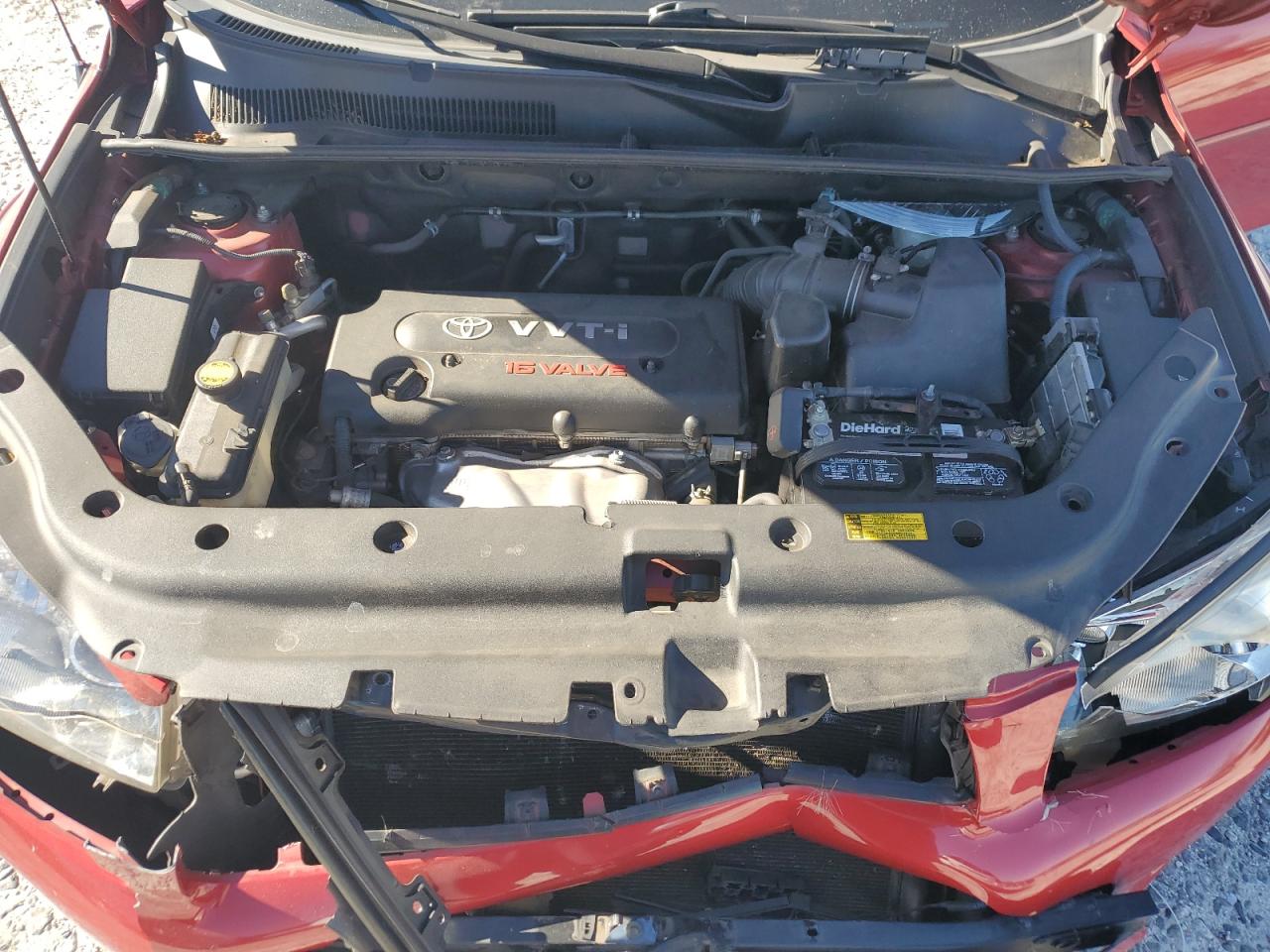 2008 Toyota RAV 4 VIN JTMZD33V786080605 Copart auction photo, front end damage thumbnail 12