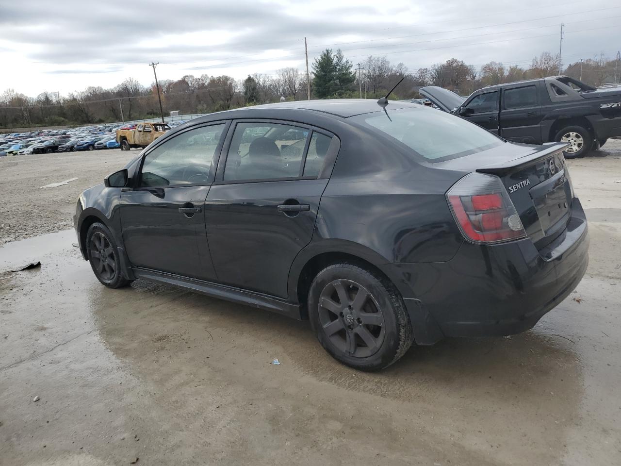 2011 Nissan Sentra VIN 3N1AB6AP1BL672770 Copart auction photo, side / front end damage thumbnail 2
