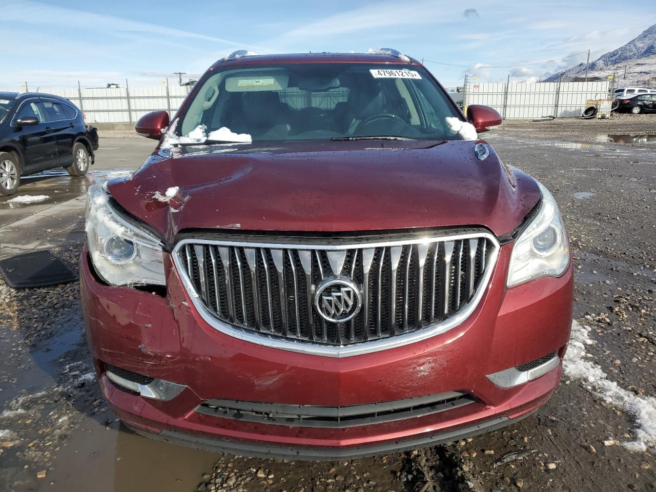 2017 Buick Enclave VIN 5GAKVBKDXHJ136844 Copart auction photo, front end damage thumbnail 5