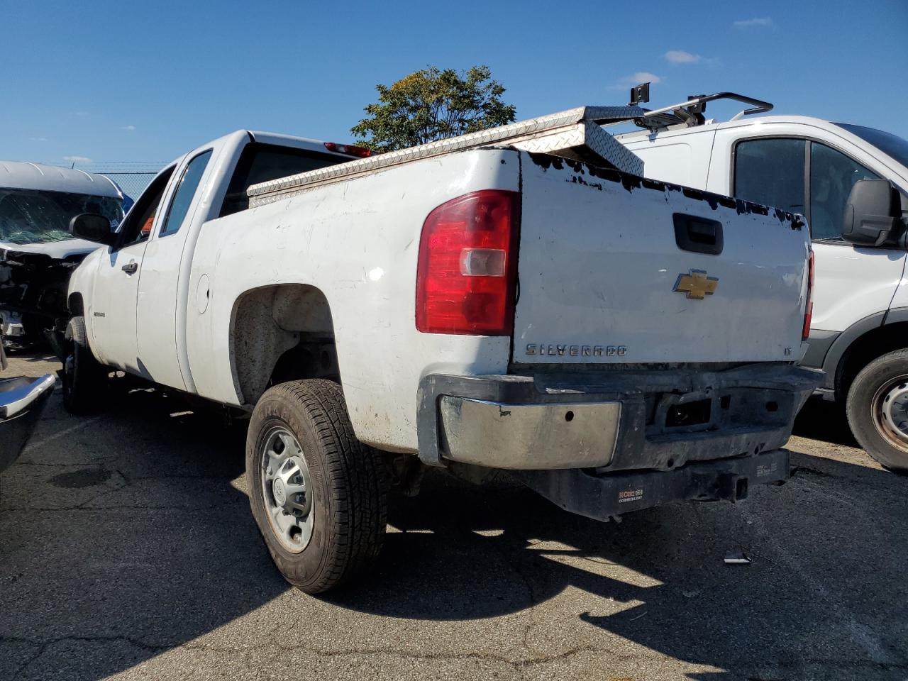 2013 Chevrolet Silverado VIN 1GC2KVCG9DZ294900 Copart auction photo, front end / side damage thumbnail 2