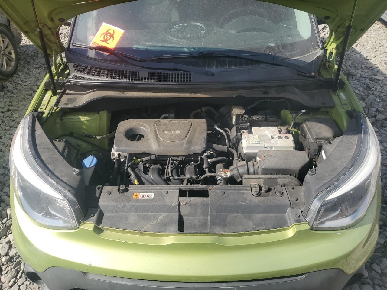 2019 KIA Soul VIN KNDJN2A25K7914711 Copart auction photo, vandalism damage thumbnail 11